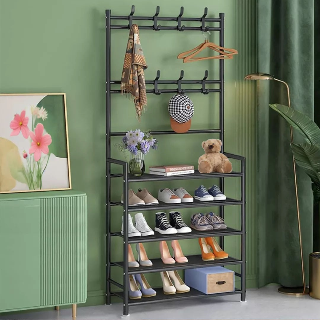 Zapatero Perchero Organizador 5 NIVELES