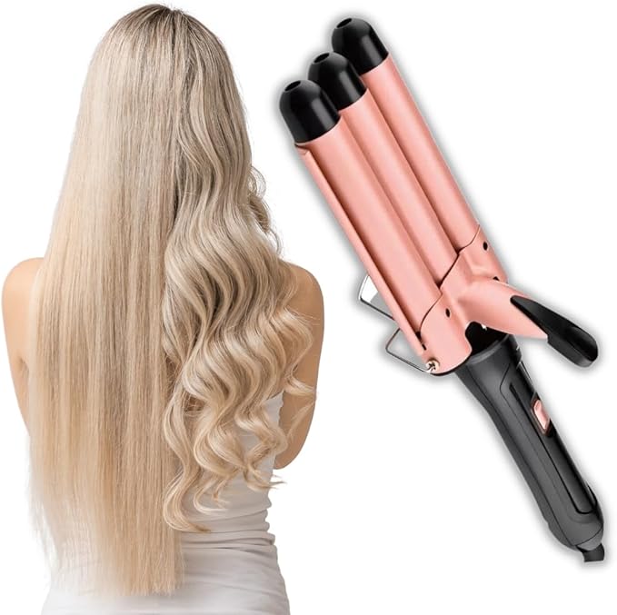 Plancha Pinza De Cabello Ondas De Sirena